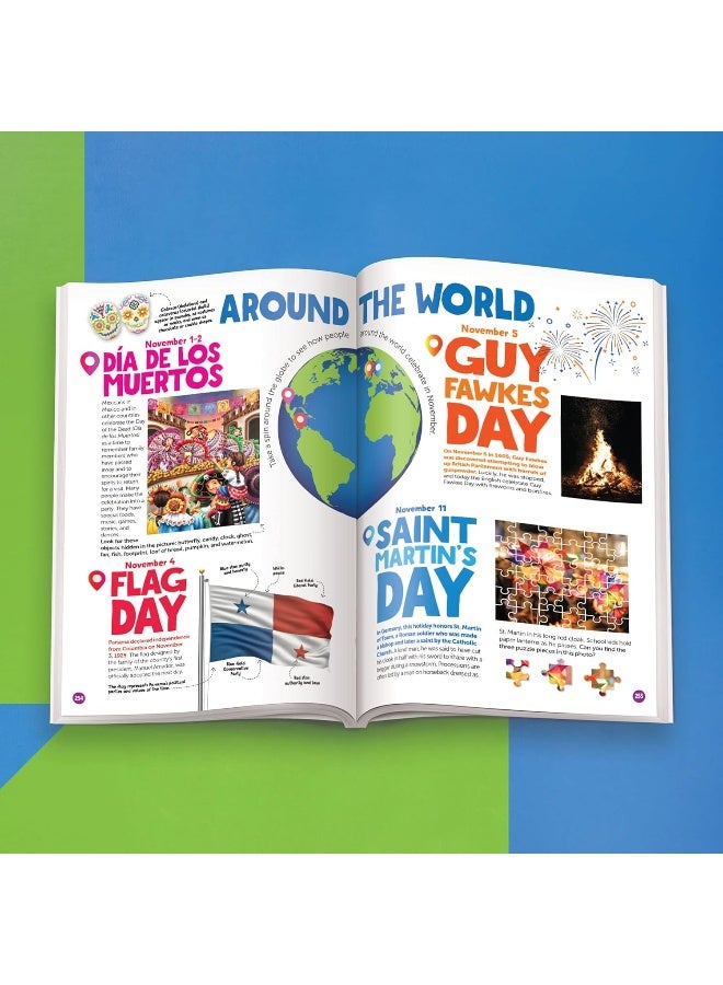 The 2023 Almanac of Fun: A Year of Puzzles, Fun Facts, Jokes, Crafts, Games, and More!