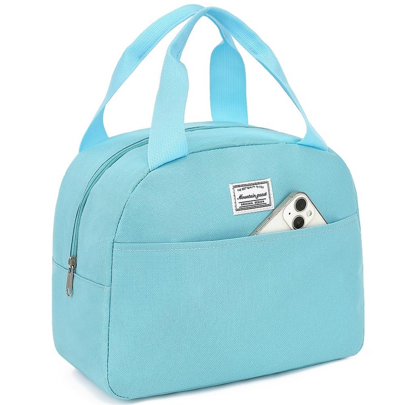 lunch bag women & men, Reusable Insulated Cooler Lunch Box Adult Water Resistant Lunch tote bag for Work Picnic Beach or Travel