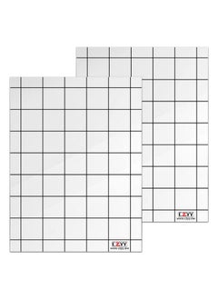 Acrylic Game Mat 1" Square Grid Overlay Set Of 2 6"X8" Battle Map Board Clear & Durable Great For Dungeons And Dragons Pathfinder And Other Tabletop Rpg