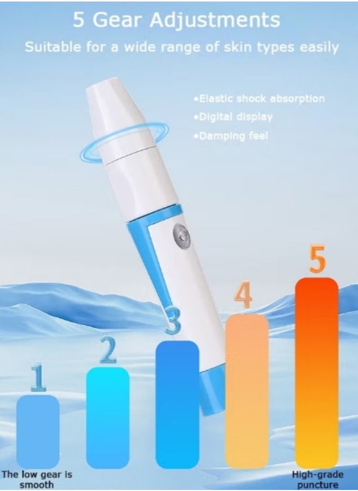 Automatic Portable Blood Glucose Meter, Accurate and Easy to Use Diabetes Testing Device with 50 Test Strips, Lancet Pen and 50 Lancets, Fast Results, Memory Storage and Code Free Operation