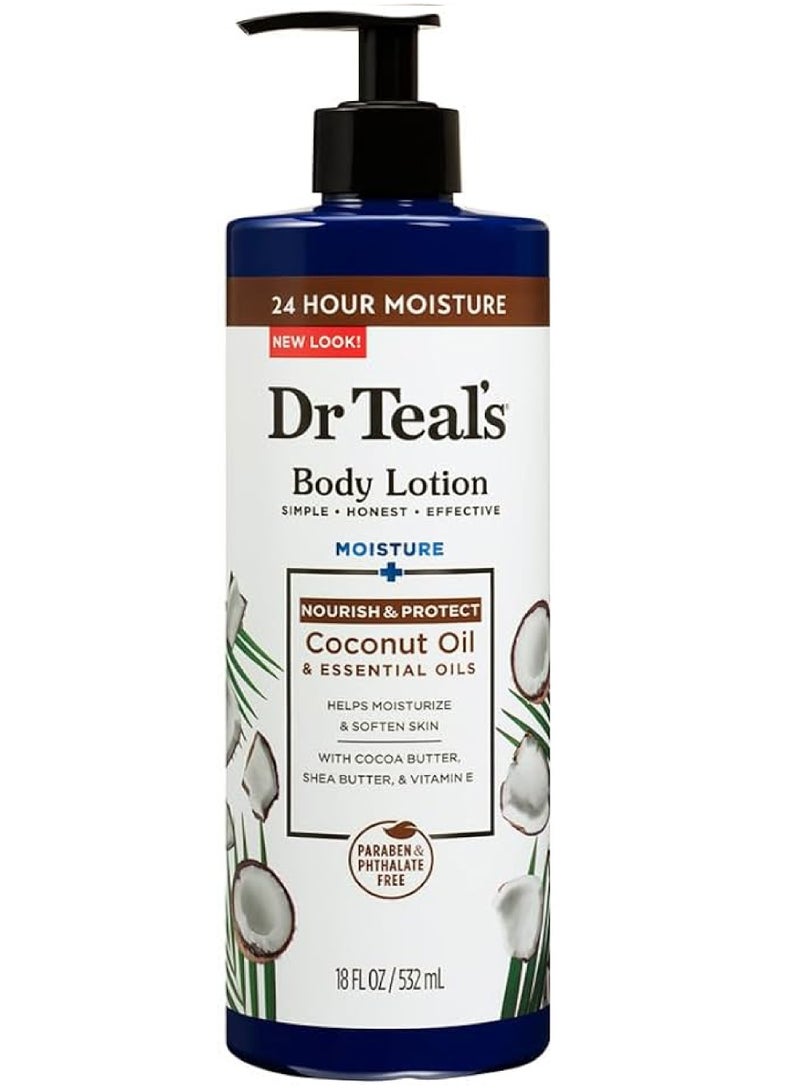 Dr. Teals DR.TEALS COCONUT OIL & ESSENTIAL OILS BODY LOTION 532ML