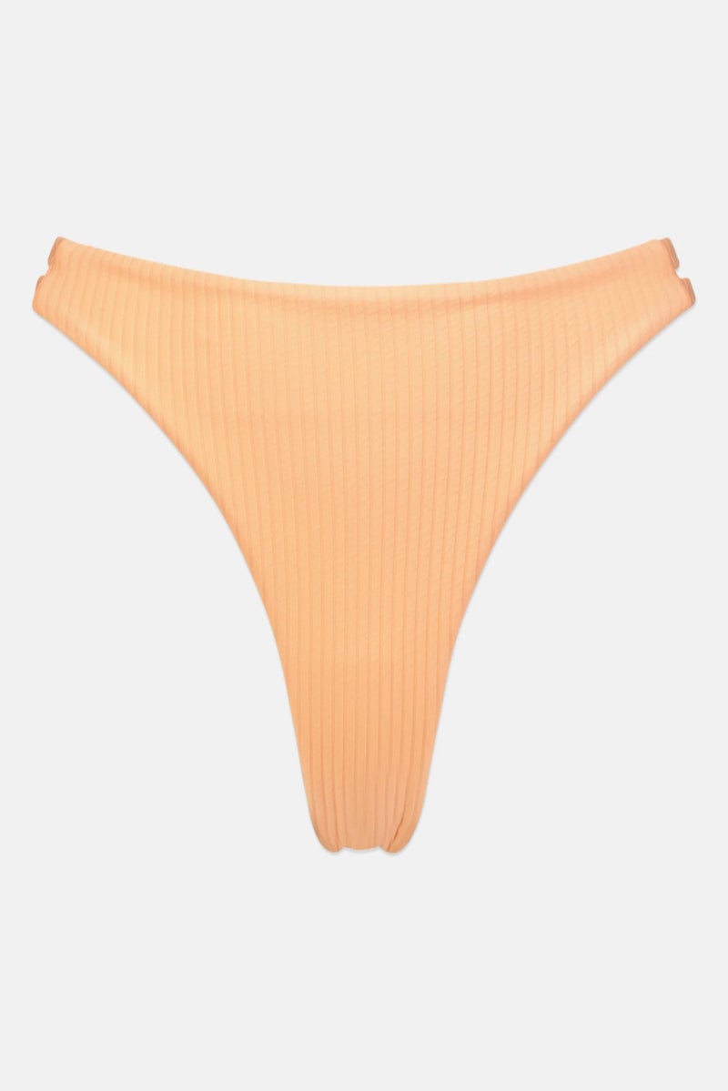 Billabong Women Embroidered Logo Bikini Bottom, Peach - Image 3