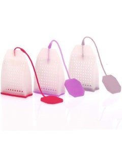 Reusable Bag Style Silicone Tea Infusers Tea Strainers Herbal Spice Tea Coffee Infuser Filters Teapot Accessory Kitchen Tools Random Color