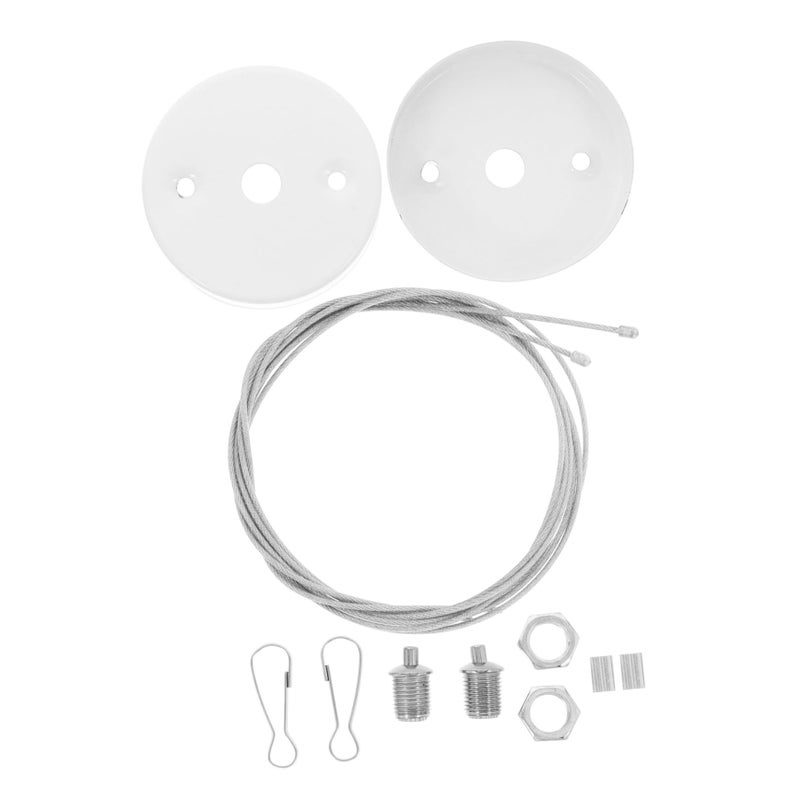 Evacuation Sign Light Chain Kit 2 Sets Quick Install Elegant Design - Image 2