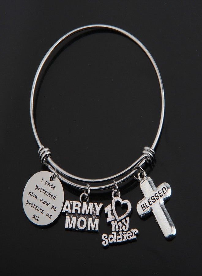 Gzrlyf Army Mom Bracelet Army Mother Bracelet Army Mom Jewelry Army Mom Gift Army Mother Gift(army mom bracelet) - Image 5
