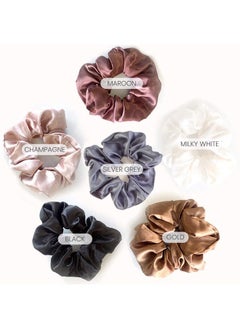 VAGA Scrunchies Pack (Natural 6PC)  - Image 3