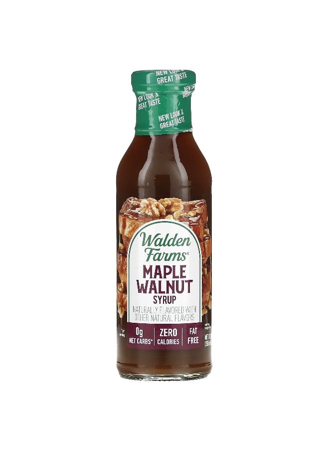 WALDEN FARMS Walden Farms, Maple Walnut Syrup, 12 fl oz (355 ml)  - Image 1