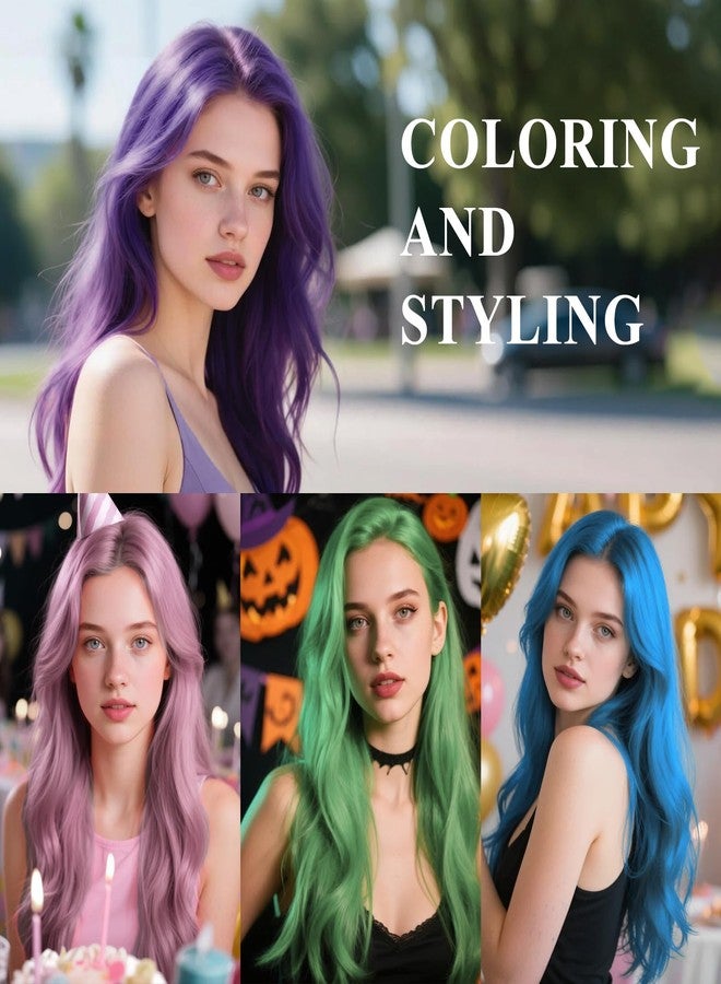 SOVONCARE 4 Colors Temporary Hair Color Wax for Kids, Washable Colored Hair Wax, DIY Styling Hair Wax Color, Temporary Hair Dye for Boys Girls Party Cosplay Halloween 4.23 oz (Green Purple Pink Blue) - Image 3