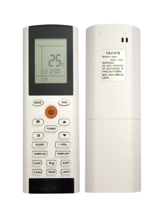 هافن التحكم عن بُعد العالمي، لجهاز التحكم عن بُعد لمكيف Gree Electrolux AC YAC1FB - Image 2