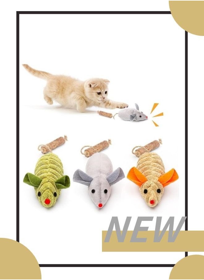 ViveLifDeco Cat Toys, Interactive Catnip Animals Toys for Indoor Kittens,Cat Nip Chirping Toy, Cat Chew Exercise Toy  - Image 1