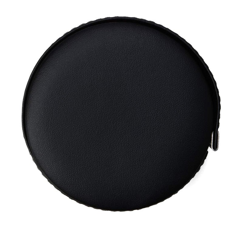 Iristide Neck Tie Box Formal Cylinder Men's Classy Necktie Travel Storage Case (Black) - Image 4