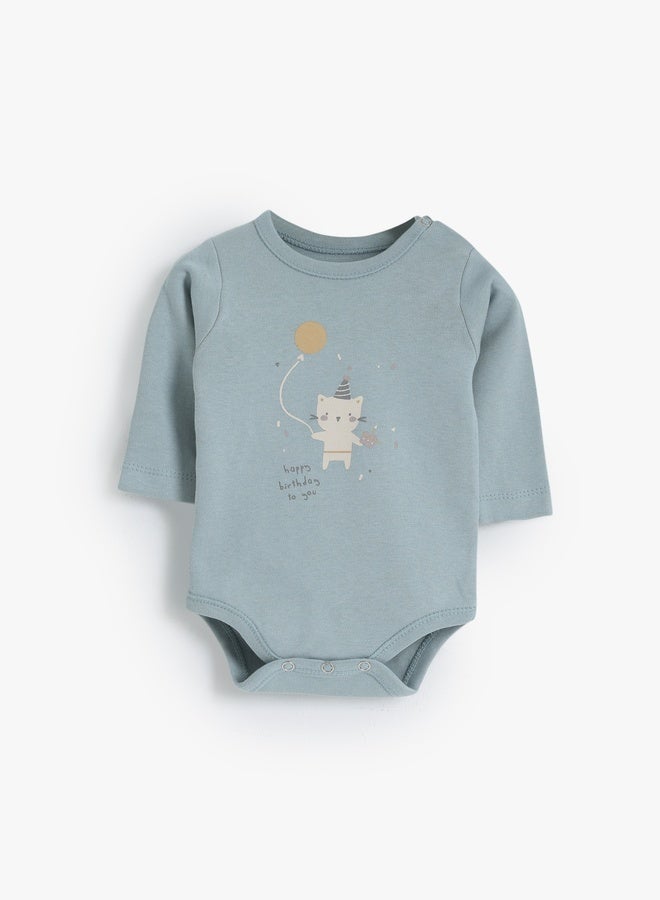 جونيور بادي سوت قطن عبوة 3 قطع بيبي للجنسين - Image 2