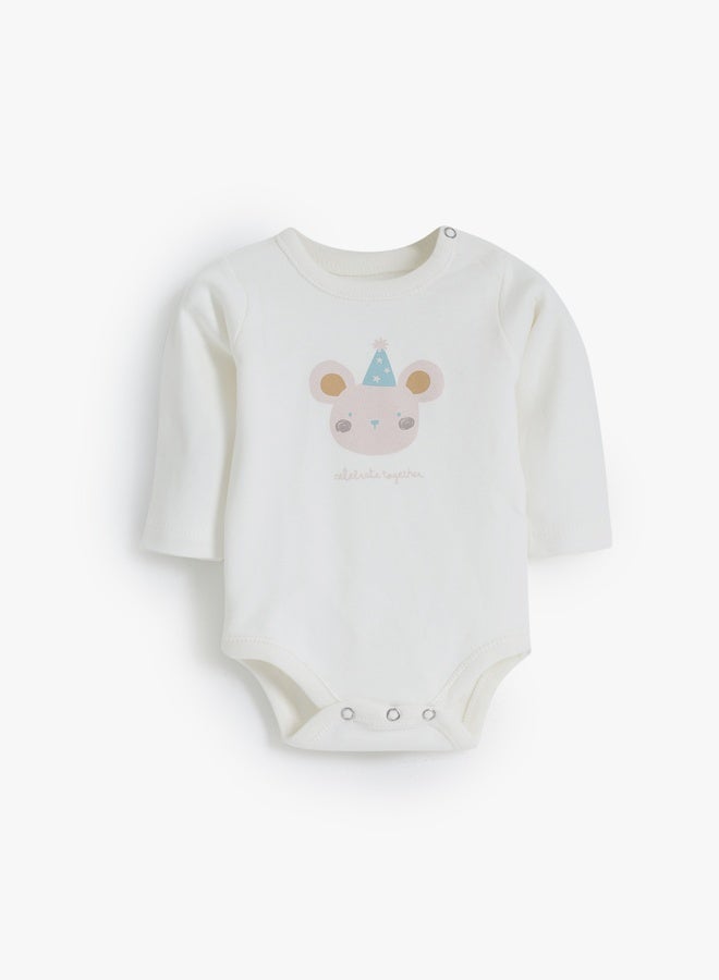 جونيور بادي سوت قطن عبوة 3 قطع بيبي للجنسين - Image 3