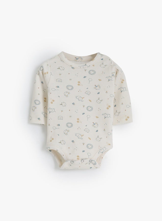 جونيور بادي سوت قطن عبوة 3 قطع بيبي للجنسين - Image 4