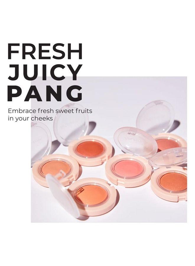 A'Pieu JUICY-PANG JELLY BLUSHER (CR01) 0.16oz - Velvety finish - Easy blending blusher - delicate look - K-beauty - Image 2