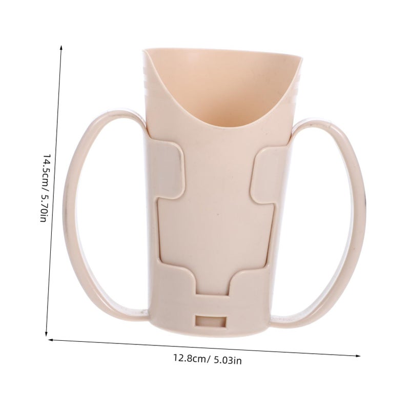 Adaptive No Spill Rehabilitation Cup Dual Handle For Dysphagia Elderly Care Adult - Image 3