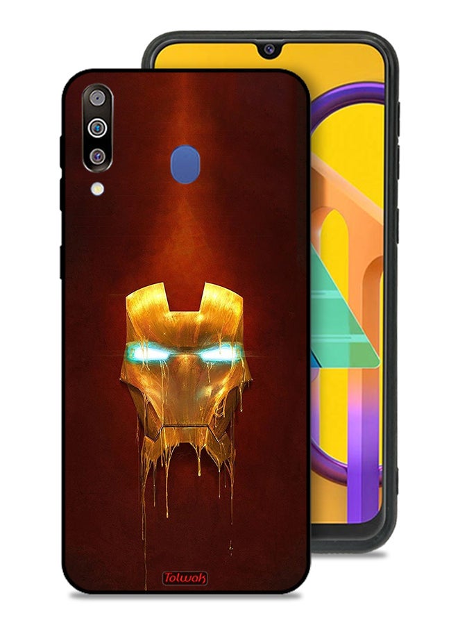 Tolwak Samsung Galaxy M30 Protective Case Cover Iron Man Marvel Comics - Image 1