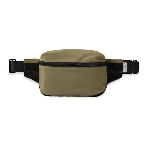 Nomadix Fanny Pack Granite Grey Lightweight WaterResistant Crossbody Bag for Hiking Festivals and Travel EcoFriendly Recycled Nylon with Key Clip Dual Pockets and Secure Storage - Image 1