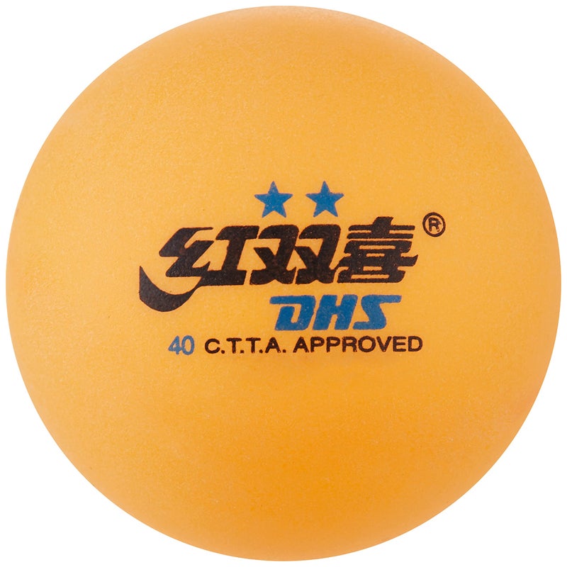 DHS TT BALL DHS 40MM 2 STAR ORANGE (70 Pcs Box) - Image 5
