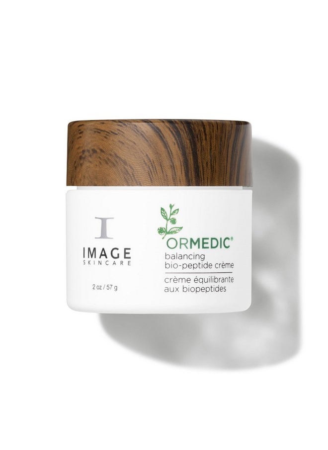 IMAGE SKINCARE IMAGE Skincare, ORMEDIC Biopeptide Crème, Balancing Face Moisturizer with Shea Butter, Hyaluronic Acid and Organic Plant Oils, 2oz  - Image 1