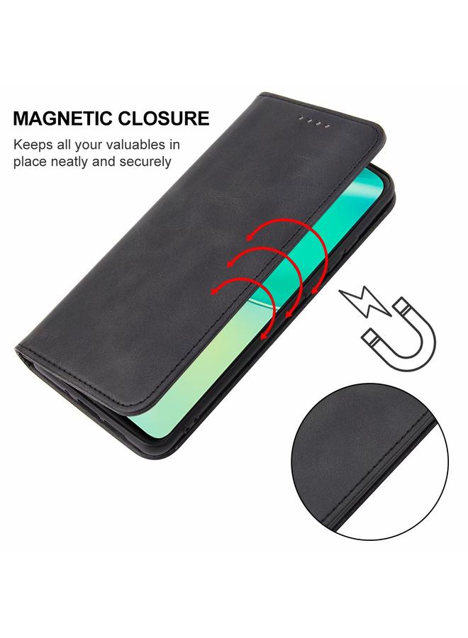 Zaboon Case For Huawei Nova Y60 Magnetic Closure Leather Phone Case - Image 5