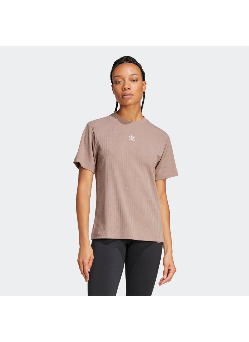 adidas Originals Essentials Wide Ribbed T-Shirt  - Image 1
