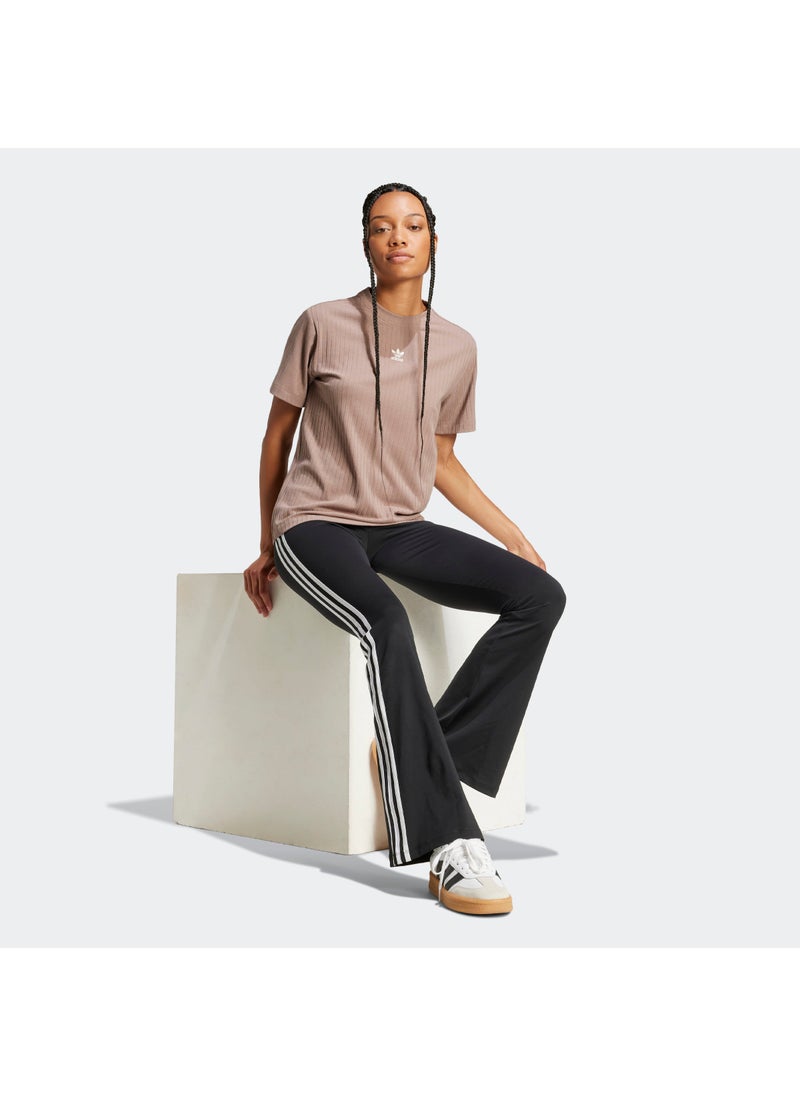 adidas Originals Essentials Wide Ribbed T-Shirt  - Image 5