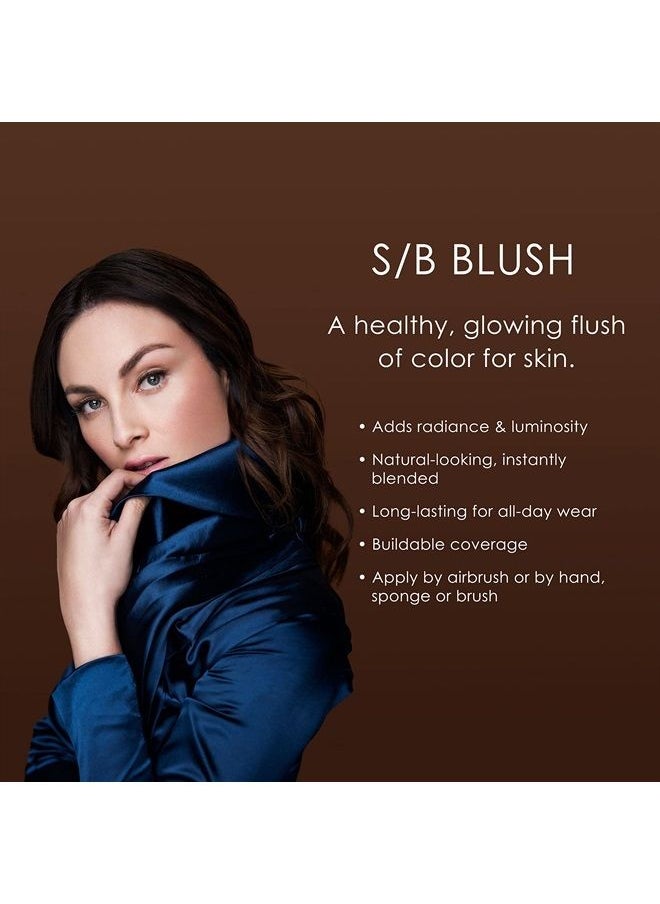 Temptu TEMPTU S/B Silicone-Based Airbrush Blush Starter Set: Long-Wear Makeup, Dewy Buildable Formula Brightens Complexion With Natural Flush Of Color | All Skin Types | Includes 6 Shades  - Image 4