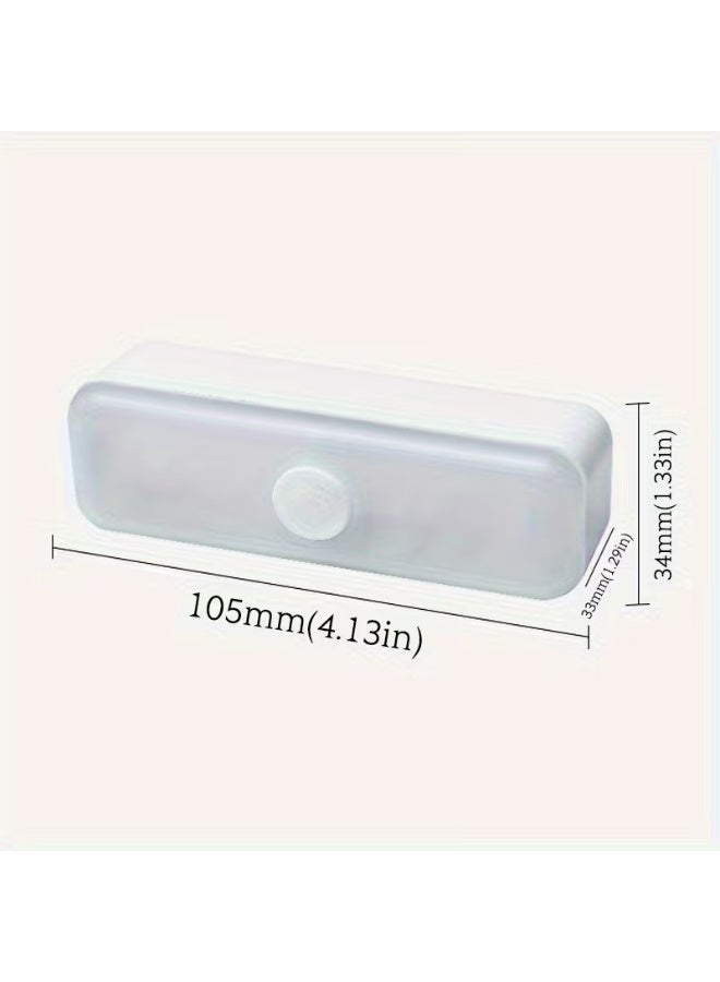 Goolsky 1pc Wall-Mounted Reading Light, Stick On Bunk Bed Lamp Dimmable Lights, Magnetic Mounted Under Cabinet Lighting Rechargeable Battery Operated, Wireless LED Closet Kitchen, Portable For Makeup Mirror - Image 3