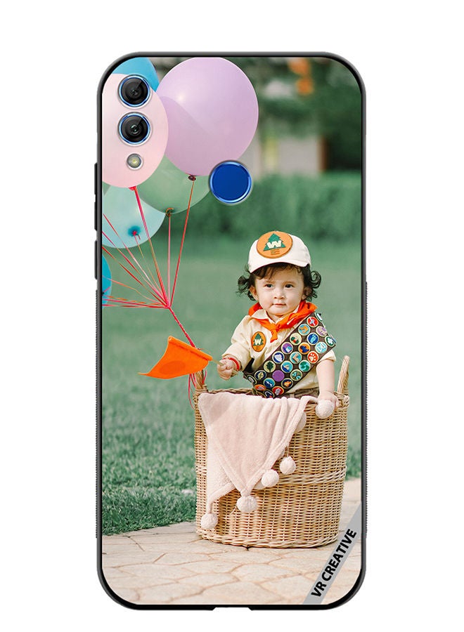 Protective Case Cover For Honor 10 Lite Boy In Basket Design Multicolour