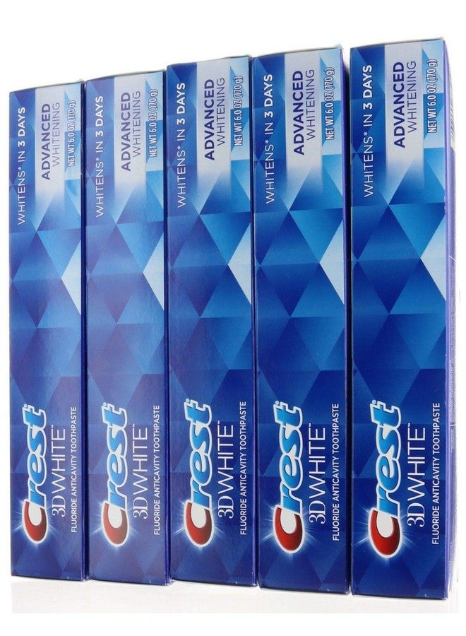 Crest 3D White Advanced Whitening Fluoride Toothpaste - Image 2