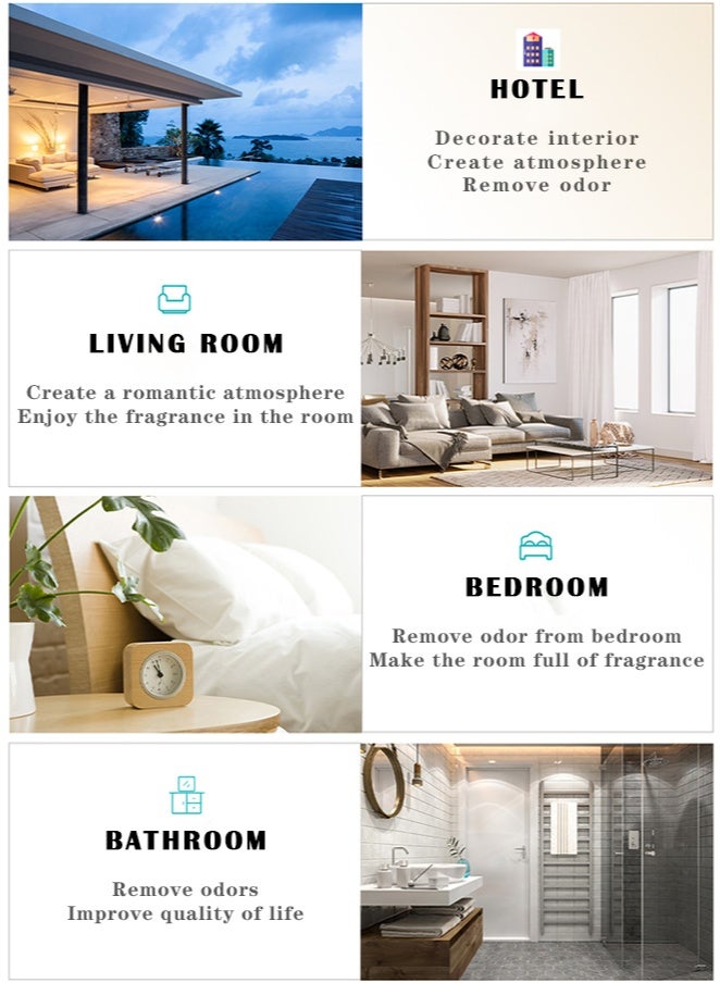 بداية مثالية مجموعة هدايا مكونة من 3 قطع من الشموع المعطرة في صندوق هدايا فاخر، مجموعة مكونة من 3 قطع من الشموع العلاجية بالروائح العطرية للمنزل، شموع الصويا الطبيعية، هدايا للذكرى السنوية، عيد الميلاد، عيد الأم، الحمام، المنتجع الصحي، التأمل - Image 4