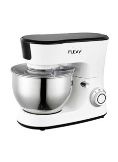 Flexy Stand Mixer 4.8L 1000W 6 Speed Pulse Function 3 Aluminum Whisks Stainless Steel Bowl Lid Splash Guard  - Image 5