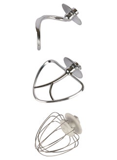 Flexy Stand Mixer 4.8L 1000W 6 Speed Pulse Function 3 Aluminum Whisks Stainless Steel Bowl Lid Splash Guard  - Image 3