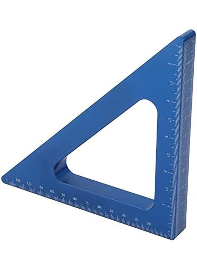 90 Degree Aluminum Woodworking Tool Inch Metric Scale with Clear Markings for Woodworking and Industry - Image 5