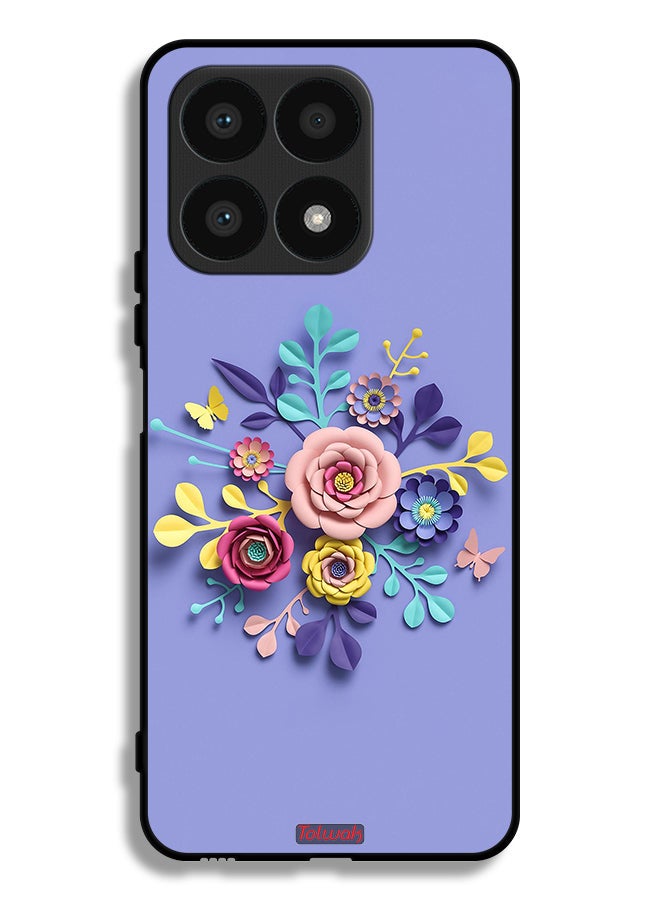 Tolwak Honor X8a Protective Case Cover Flowers Art - Image 1