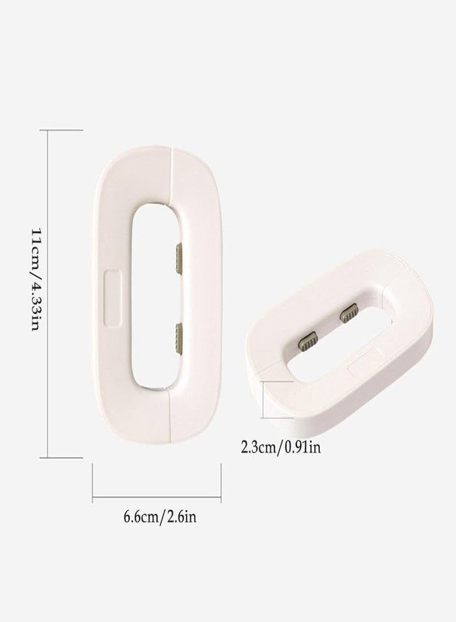 Bindex Child Safety Door Locks Self Adhesive Cabinet Locks and Refrigerator Fridge Freezer Door Lock for Toddler Kids Refrigerator Fridge Cupboard Wardrobe Multi-Usage [1pcs] - Image 2
