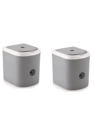 Nabhya Combo Of 2Pc Mini Waste Bin Disposal Dustbin for Car Office Desk and Home Use Grey - pzsku/ZE2099E25FEA0BC8C1EC3Z/45/1748243640/45e778d2-979f-43d1-961b-53c034d11e5a