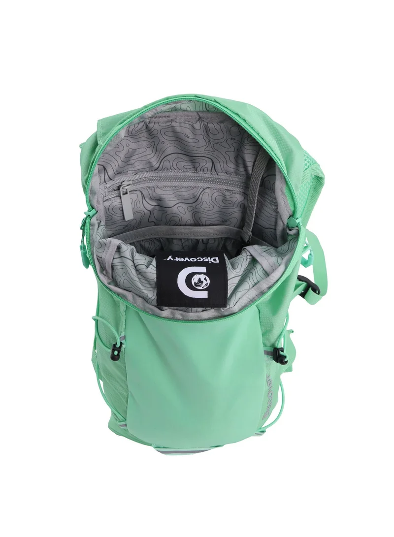 Discovery Mint Discovery Body Spirit Nylon Ripstop 5L Small Backpack Mint for Men and Women, Durable Lightweight Waterproof Casual Daypack Green Bag for School College University Office Travel Hiking Adventure.  | Best Price UAE
