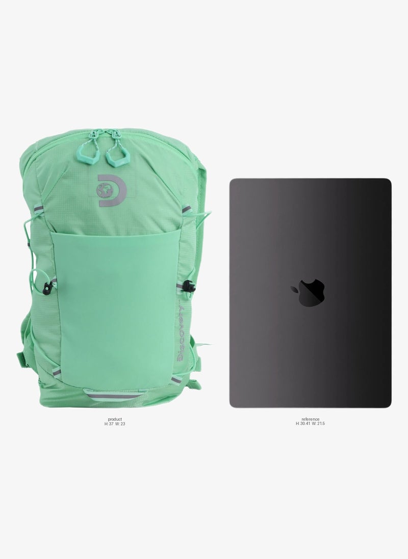 Discovery Body Spirit Nylon Ripstop 5L Small Backpack Mint for Men and Women, Durable Lightweight Waterproof Casual Daypack Green Bag for School College University Office Travel Hiking Adventure. - Image 2