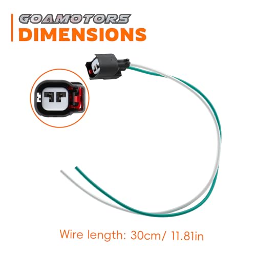 GoaMotors 6pcs Fuel Injector Alternator Connector EV6 Plug Pigtail Wiring Repair Harness for Jeep for Dodge Dakota Challenger for Wrangler JK TJ for Chrysler 300 - Image 5