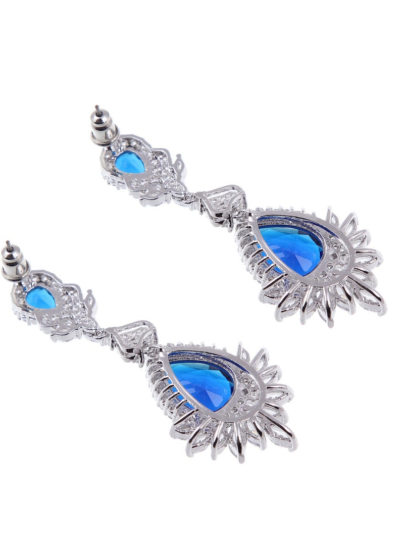 Fashion Wedding Dress Water Drop Earrings Gift - Image 2