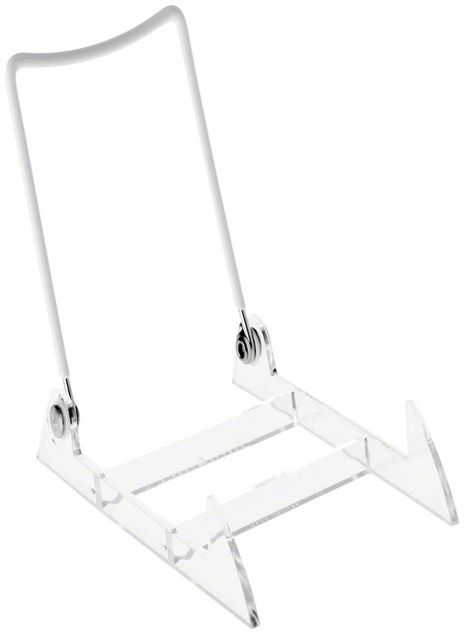 12-Pack - Gibson Holders 2PL Medium Display Stand - Clear Base/White Wire