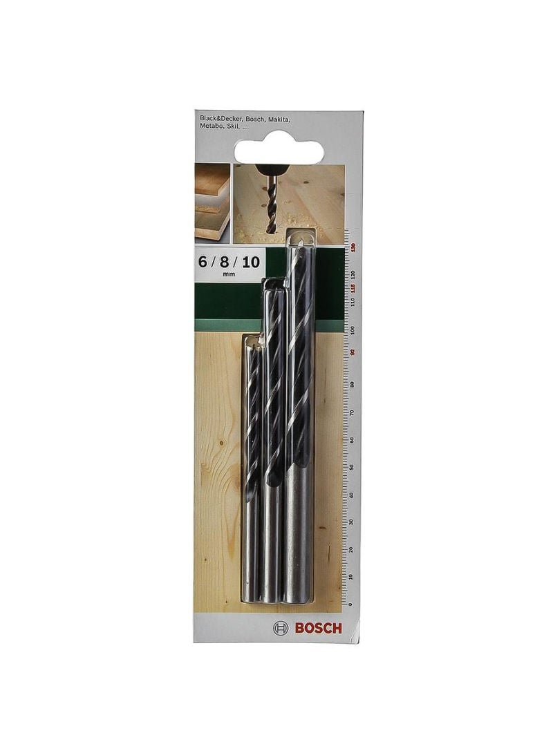 Bosch Wood Drill Bit Set Of 3