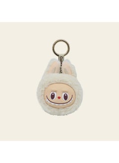 Generic Generation Vinyl Plush Head Small Pendant Second Generation Cloth Key Chain Ugly Cute Doll-Specification:.generation White-Color:Pendant Is About 11cm  - Image 1