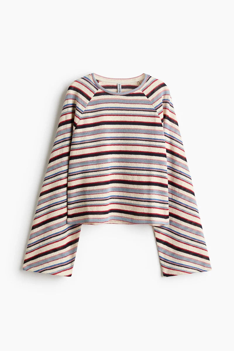 H&M Long-sleeved knitted top