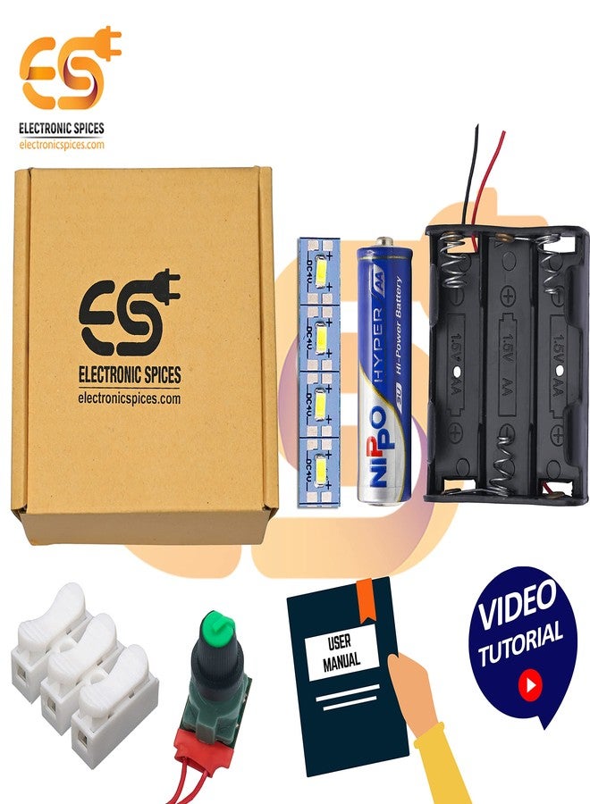 Electronicspices Electronic Spices Diy Mini Light Dimmer Kit With Video Tutorial & User Manual Solar Kit - Image 2