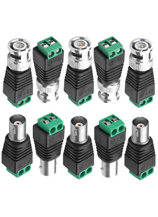 5Pack BNC Male+5Pack BNC Female