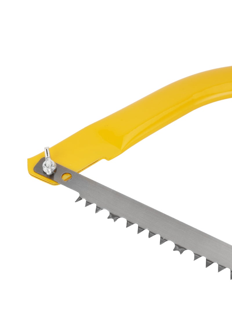 Epsilon 18" Bow Saw- EPSGT1400 Equipped with Comfortable Handle Light-Weight and Durable, Heavy Duty Cutter Ideal for Cross-Cutting Branches, Firewood, Garden Use  - Image 4