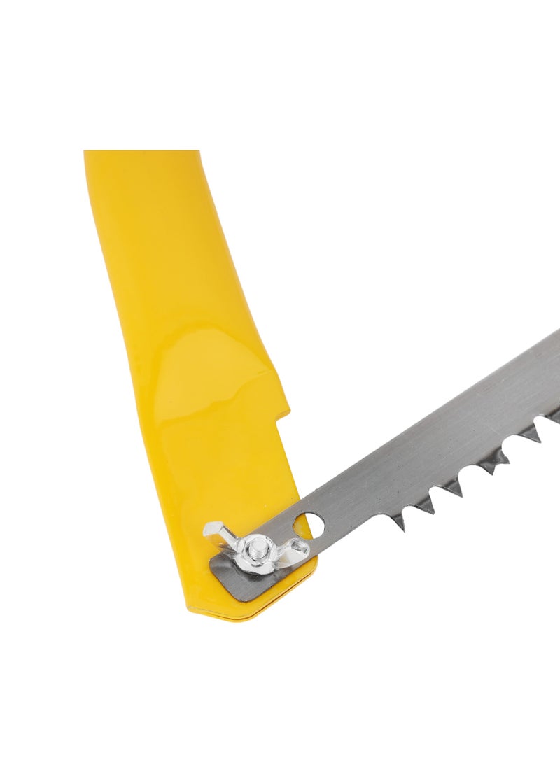 Epsilon 18" Bow Saw- EPSGT1400 Equipped with Comfortable Handle Light-Weight and Durable, Heavy Duty Cutter Ideal for Cross-Cutting Branches, Firewood, Garden Use  - Image 5